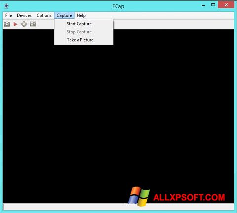 Снимка на екрана ECap за Windows XP