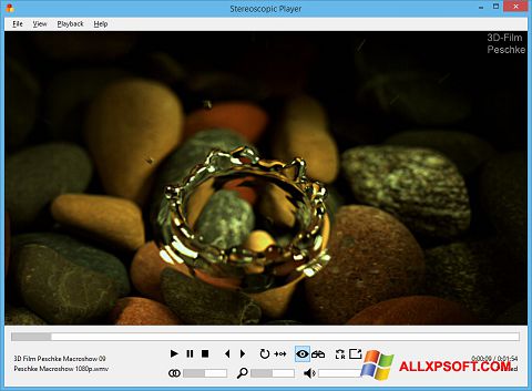 Снимка на екрана Stereoscopic Player за Windows XP