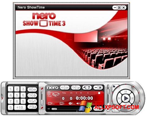 Снимка на екрана Nero ShowTime за Windows XP