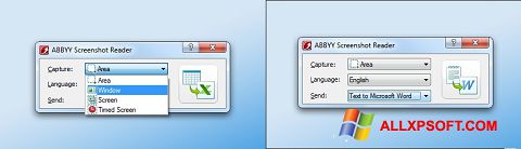 Снимка на екрана ABBYY Screenshot Reader за Windows XP