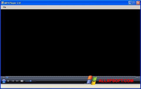 Снимка на екрана MP4 Player за Windows XP